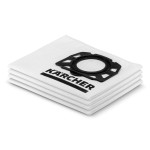 KARCHER ΣΑΚΟΥΛΕΣ ΦΙΛΤΡΟΥ FLEECE WD 2/3 4 ΤΜΧ ΣΚΟΥΠΕΣ ΥΓΡΗΣ ΚΑΙ ΞΗΡΗΣ ΑΝΑΡΡΟΦΗΣΗΣ
